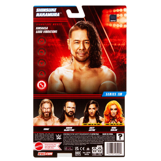 2023 WWE Mattel Basic Series 138 Shinsuke Nakamura