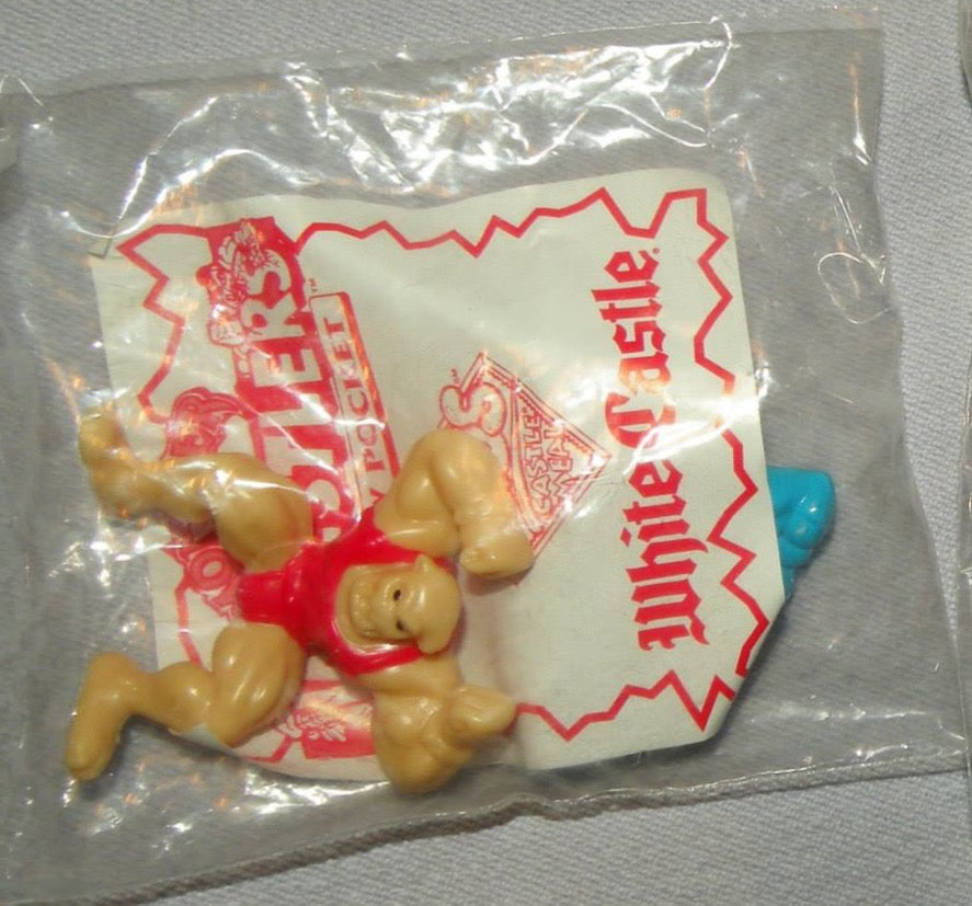 1996 Matchbox Monster Wrestlers In My Pocket #22: Bulldog Drumhead [Exclusive]