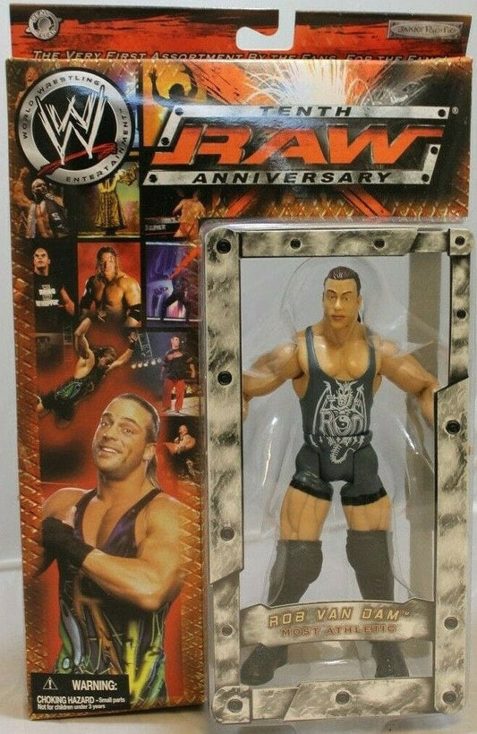 2003 WWE Jakks Pacific Tenth Raw Anniversary Rob Van Dam