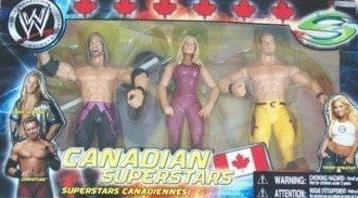 WWE Jakks Pacific Canadian Superstars [With Chris Jericho, Trish Stratus & Christian, Exclusive]