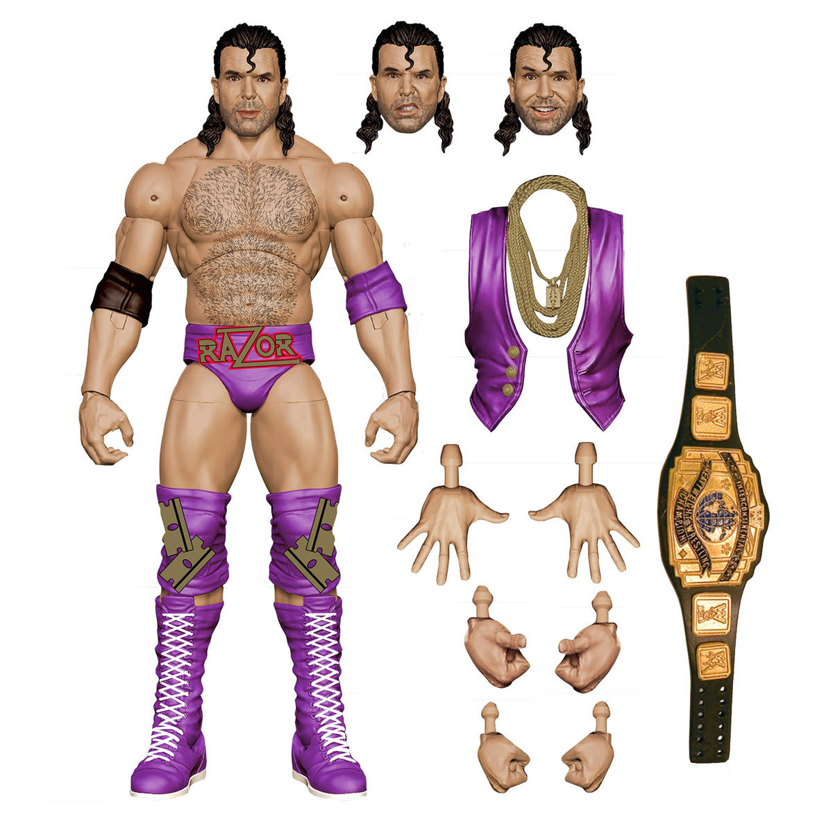 2023 WWE Mattel Ultimate Edition Series 16 Razor Ramon [Chase]