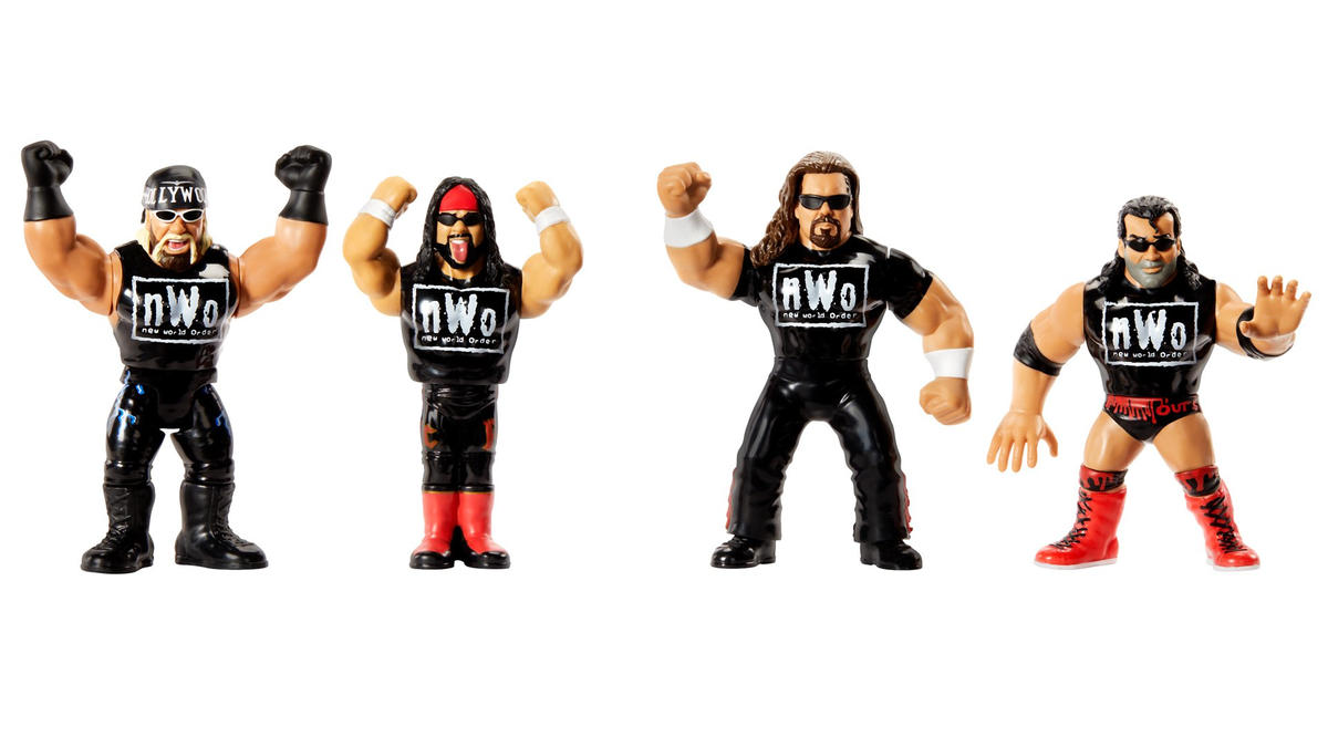 2023 WWE Mattel Ringside Exclusive nWo Official Retro Tag Team: Scott Hall & Kevin Nash