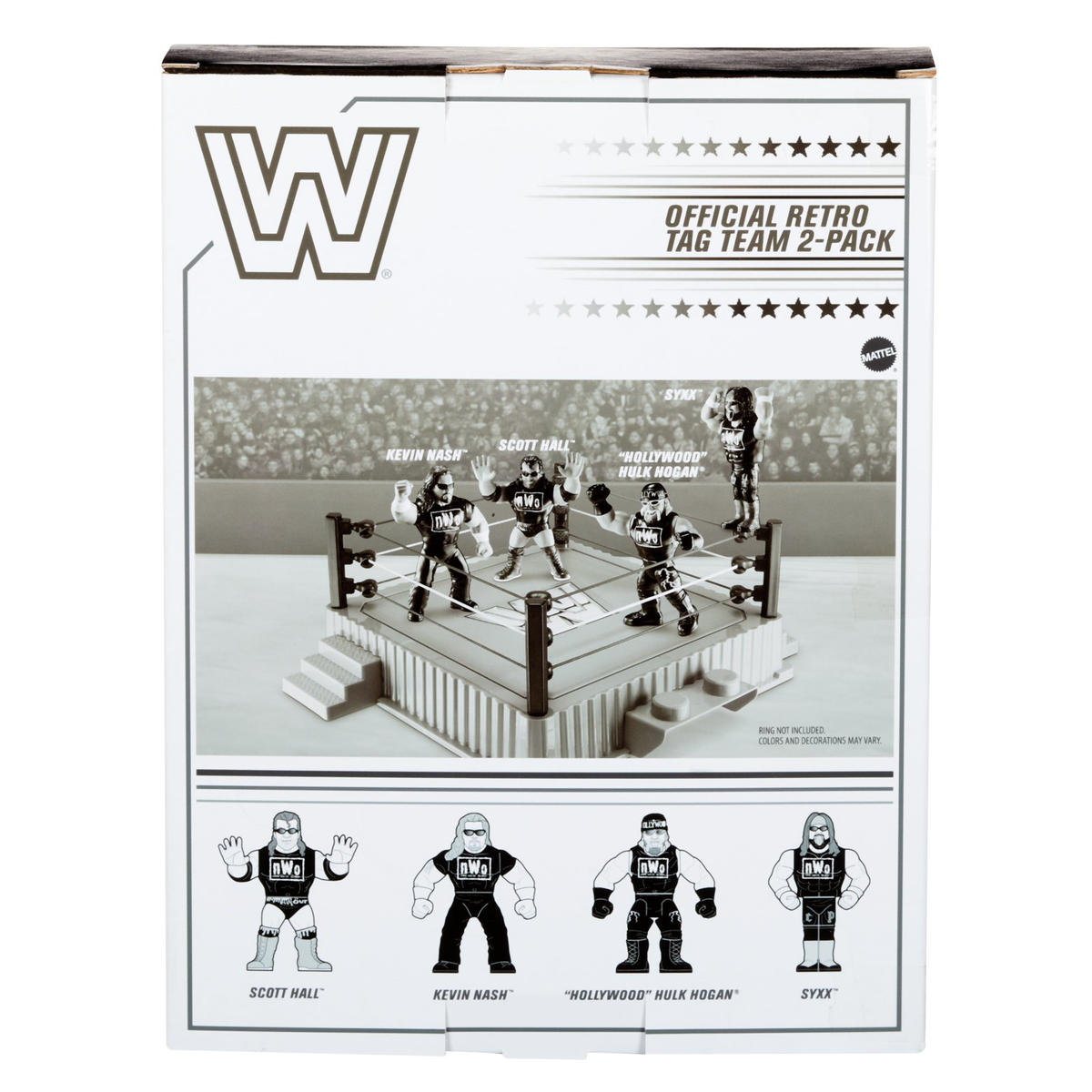 2023 WWE Mattel Ringside Exclusive nWo Official Retro Tag Team 2-Pack