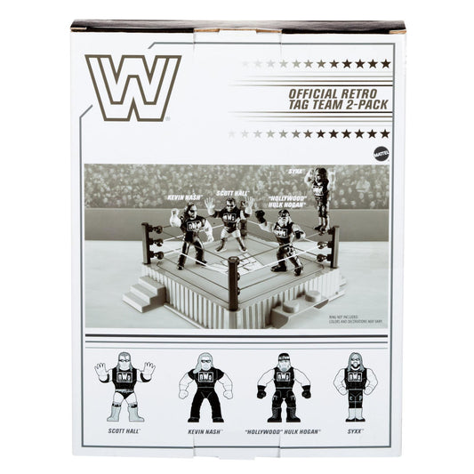 2023 WWE Mattel Ringside Exclusive nWo Official Retro Tag Team 2-Pack
