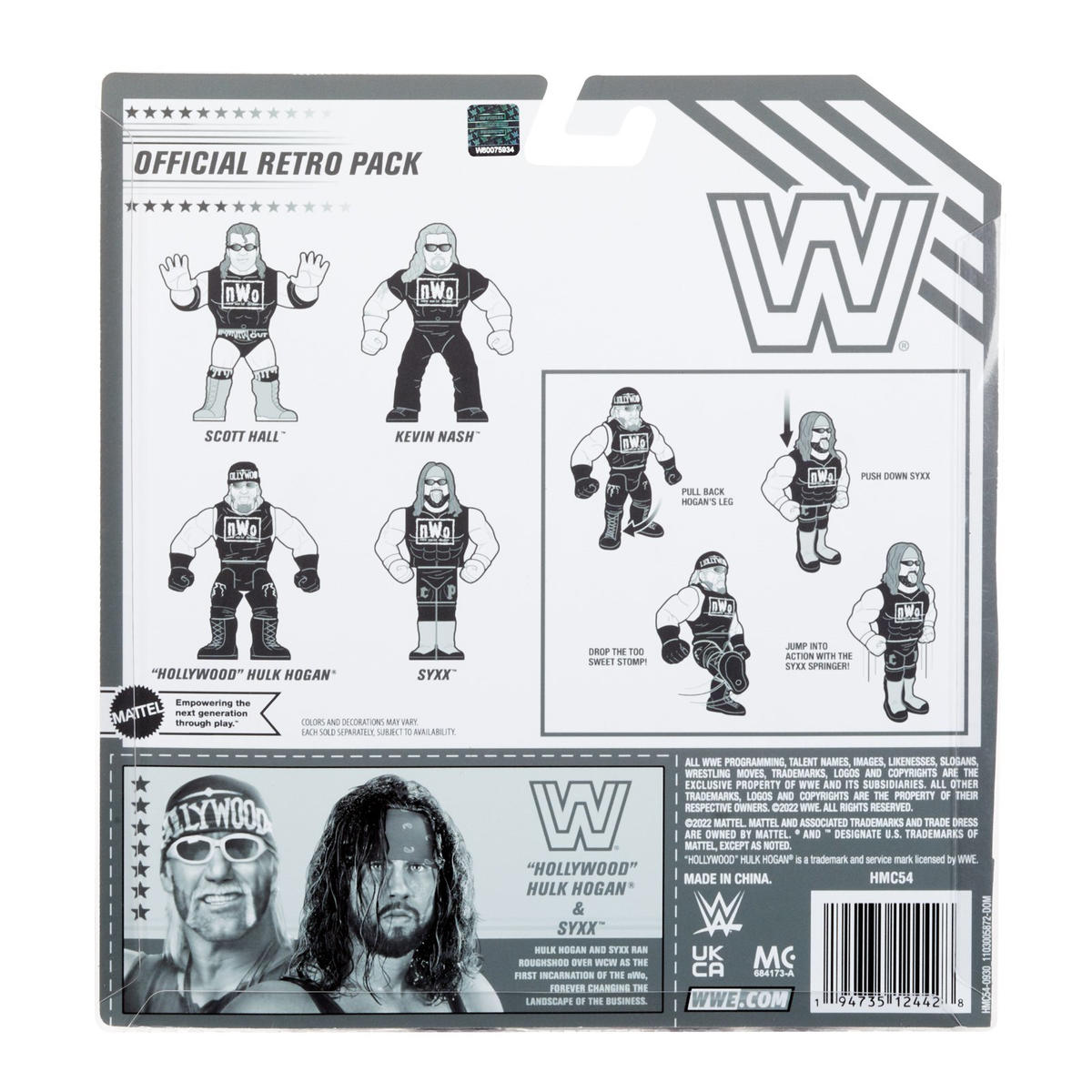 2023 WWE Mattel Ringside Exclusive nWo Official Retro Tag Team 2023 WWE Mattel Ringside Exclusive nWo Official Retro Tag Team