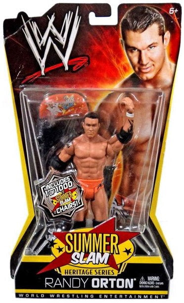 2011 WWE Mattel Basic SummerSlam Heritage Series 1 Randy Orton [Chase]