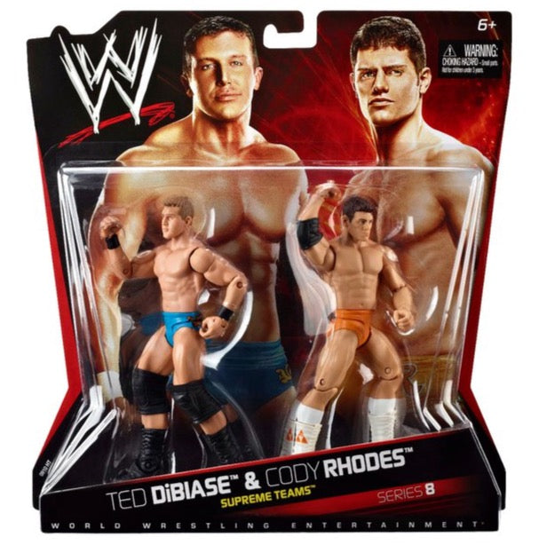 2010 WWE Mattel Basic Battle Packs Series 8 Ted DiBiase & Cody Rhodes