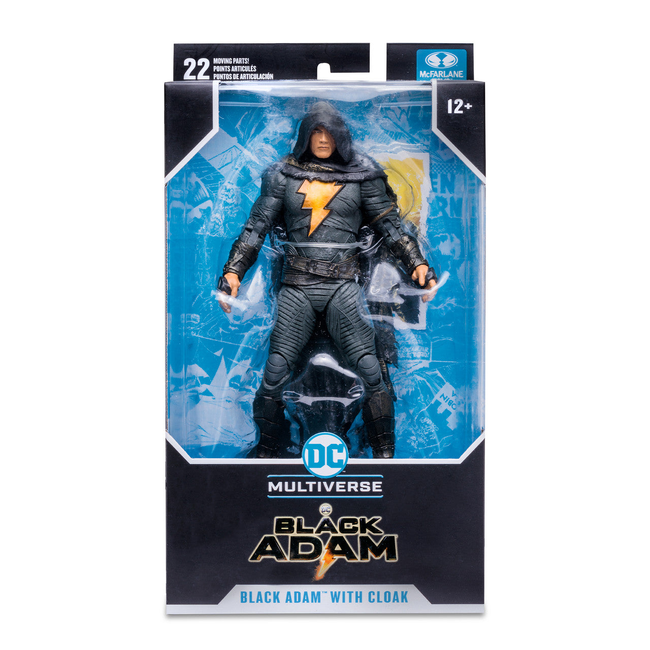 2022 McFarlane Toys DC Multiverse Black Adam with Cloak