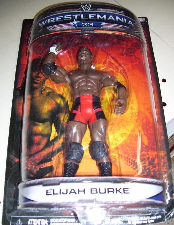 2007 WWE Jakks Pacific Ruthless Aggression Road to WrestleMania 23 Series 3 Elijah Burke