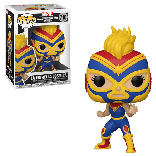 2021 Marvel Lucha Libre Edition Funko POP! 710 La Estrella Cosmica