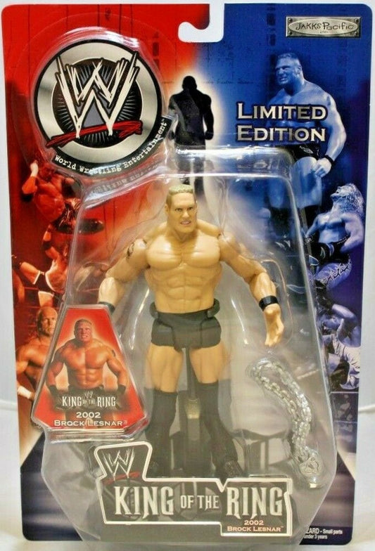 2002 WWE Jakks Pacific Titantron Live King of the Ring Limited Edition Brock Lesnar