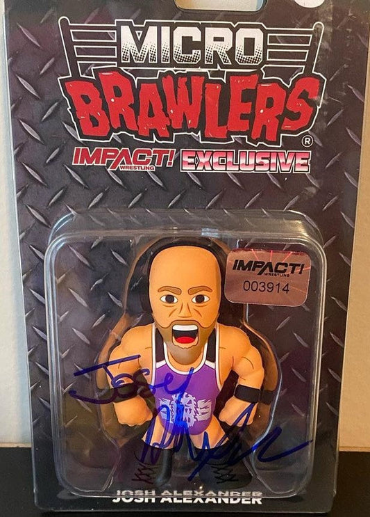 2021 Pro Wrestling Tees Impact! Wrestling Exclusive Micro Brawlers Series 2 Josh Alexander
