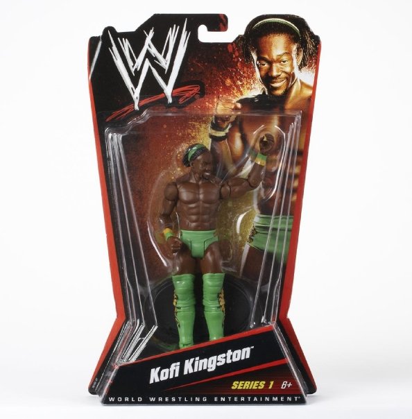 2010 WWE Mattel Basic Series 1 Kofi Kingston