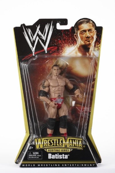 2010 WWE Mattel Basic WrestleMania Heritage Series 1 Batista