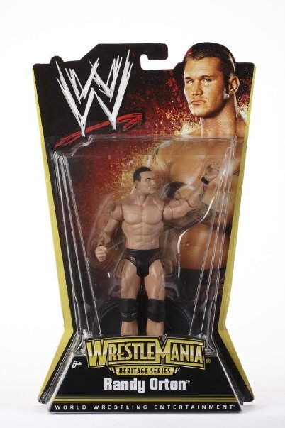2010 WWE Mattel Basic WrestleMania Heritage Series 1 Randy Orton