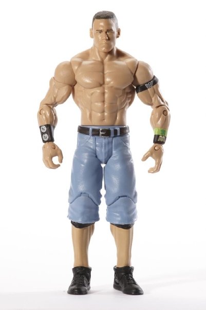 2010 WWE Mattel Basic WrestleMania Heritage Series 1 John Cena