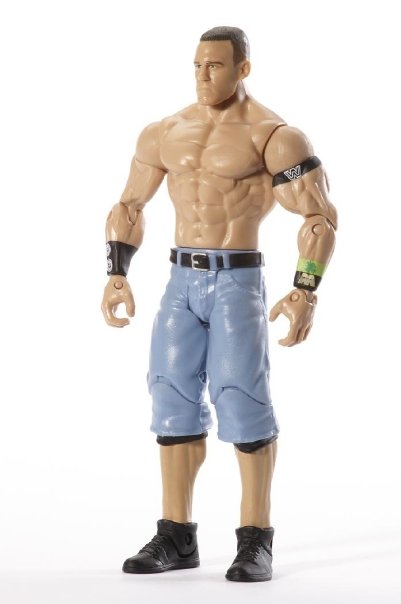 2010 WWE Mattel Basic WrestleMania Heritage Series 1 John Cena