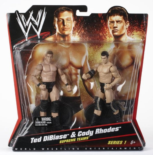 2010 WWE Mattel Basic Battle Packs Series 1 Ted DiBiase & Cody Rhodes