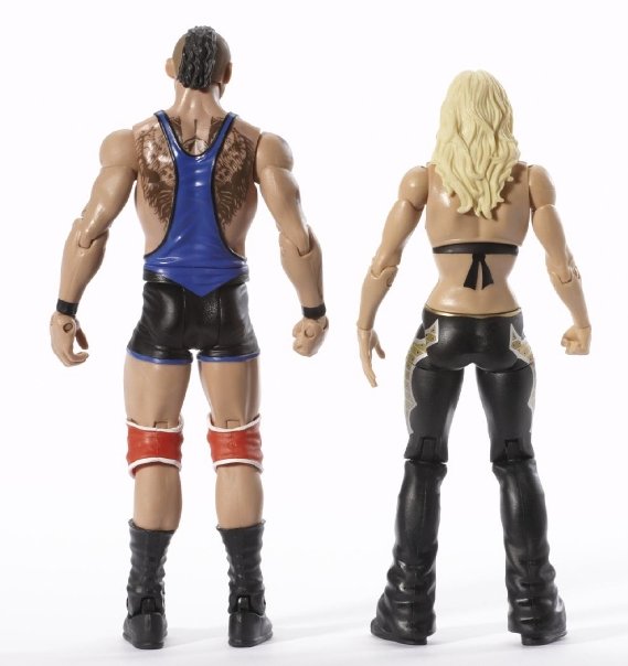 2010 WWE Mattel Basic Battle Packs Series 1 Santino Marella & Beth Phoenix