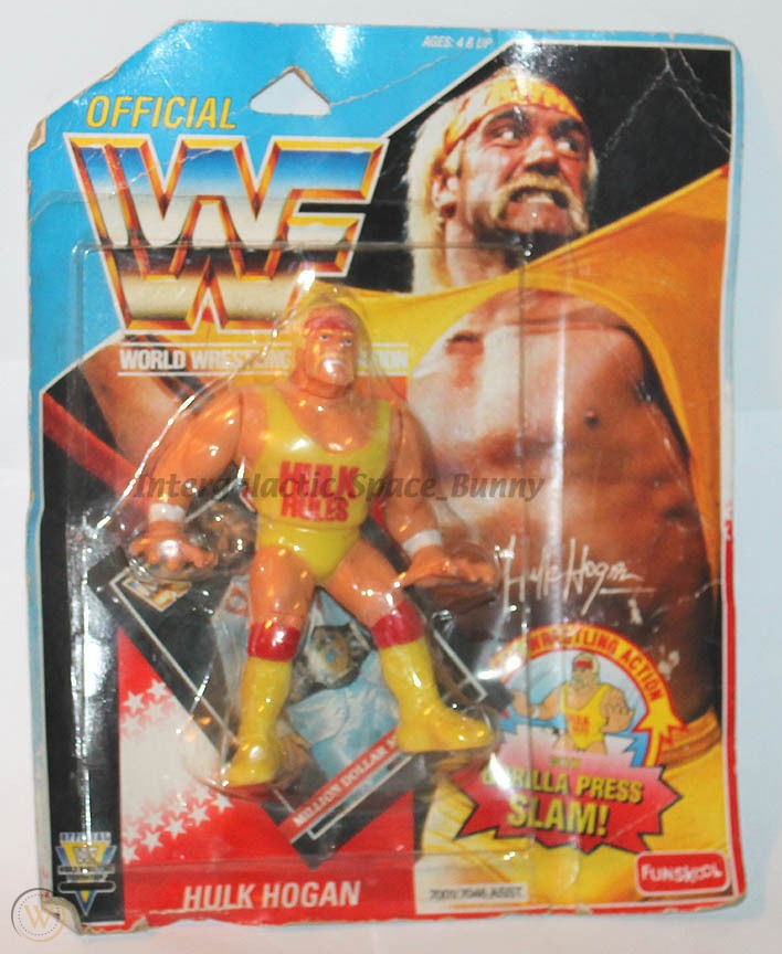 1995 WWF Funskool Hulk Hogan with Gorilla Press Slam!