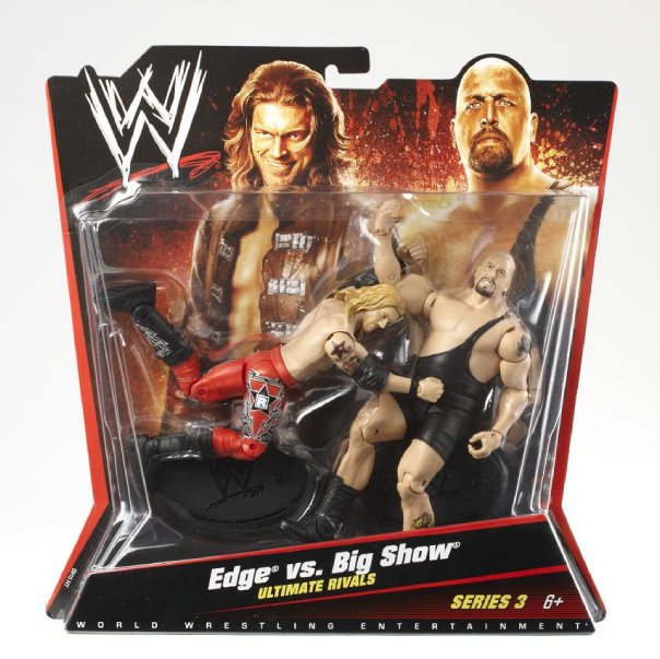 2010 WWE Mattel Basic Battle Packs Series 3 Edge vs. Big Show