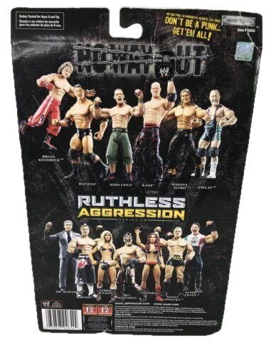 2007 WWE Jakks Pacific Ruthless Aggression Pay Per View Series 15 "No Way Out" Batista [With Micro Aggression]
