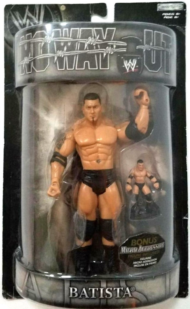 2007 WWE Jakks Pacific Ruthless Aggression Pay Per View Series 15 "No Way Out" Batista [With Micro Aggression]