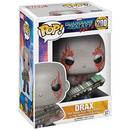 2016 Funko Guardians of the Galaxy Vol. 2 POP! Vinyls 200 Drax
