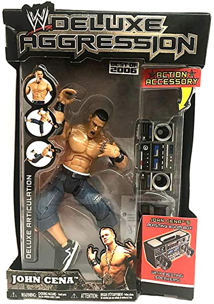 2006 WWE Jakks Pacific Deluxe Aggression Best of 2006 John Cena