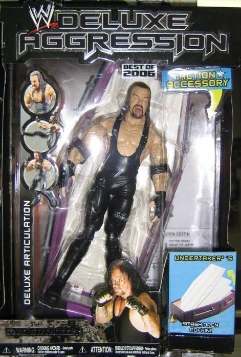 2006 WWE Jakks Pacific Deluxe Aggression Best of 2006 Undertaker