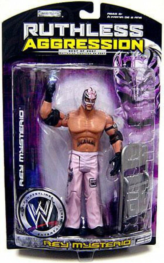 2007 WWE Jakks Pacific Ruthless Aggression Best of 2007 Rey Mysterio [With White Gear]