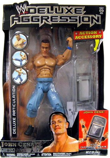 2009 WWE Jakks Pacific Deluxe Aggression Best of 2009 John Cena