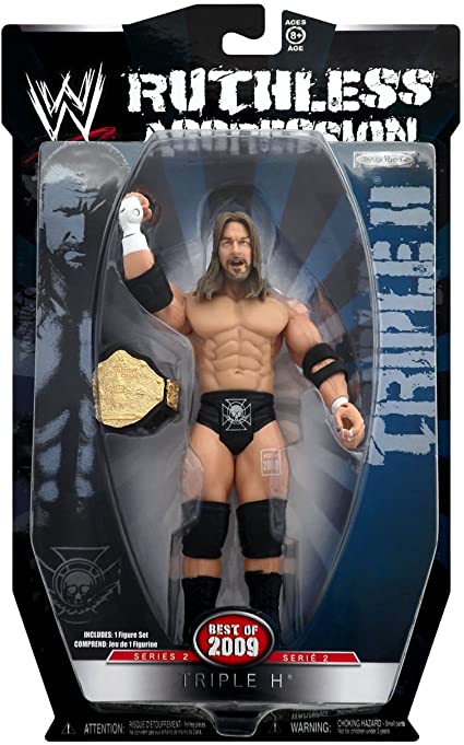 2009 WWE Jakks Pacific Ruthless Aggression Best of 2009 Series 2 Triple H