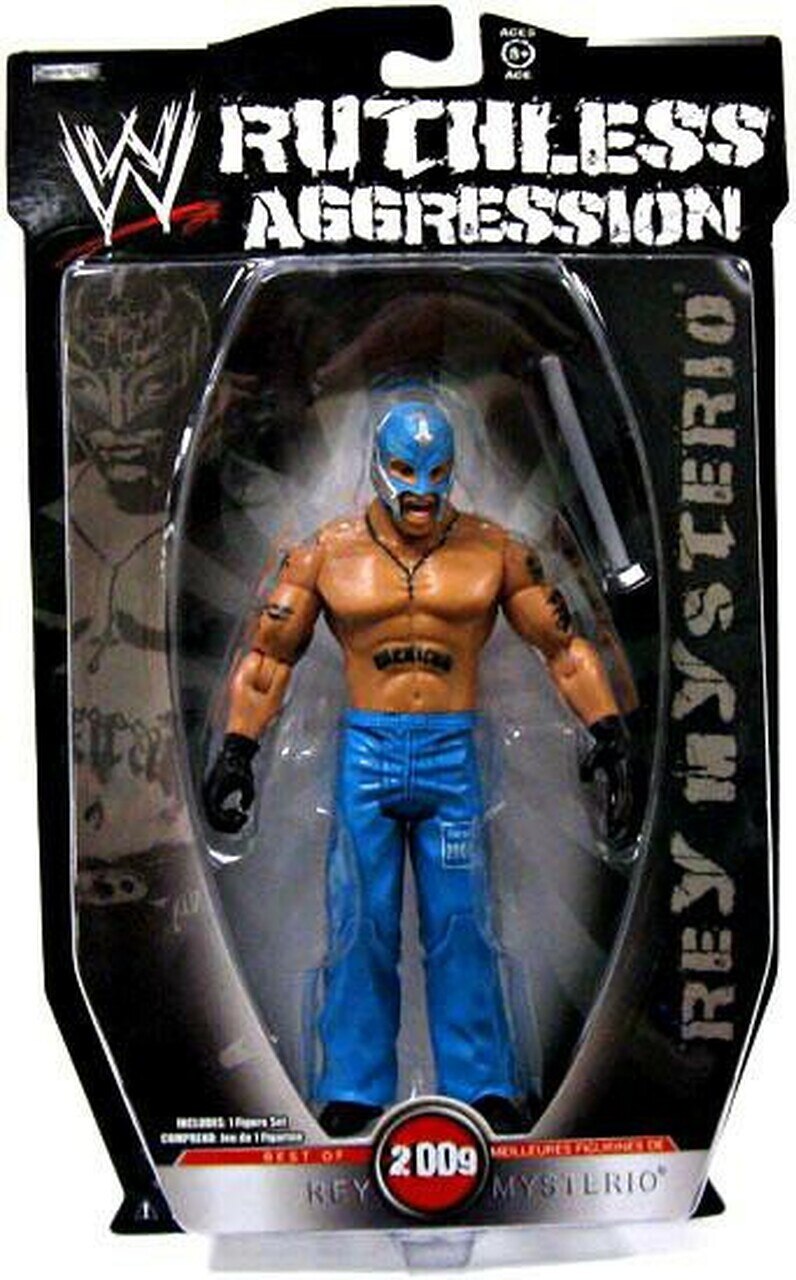 2009 WWE Jakks Pacific Ruthless Aggression Best of 2009 Series 1 Rey Mysterio