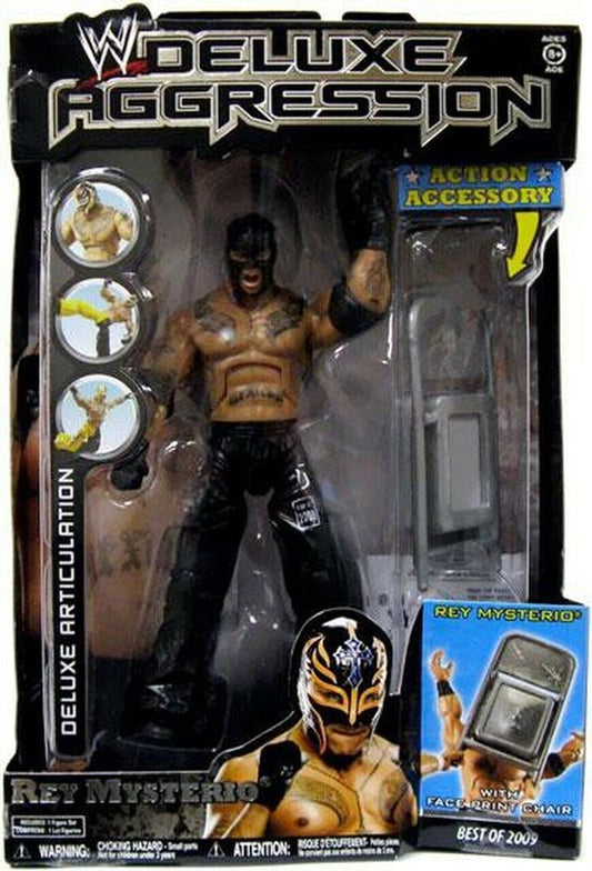 2009 WWE Jakks Pacific Deluxe Aggression Best of 2009 Rey Mysterio