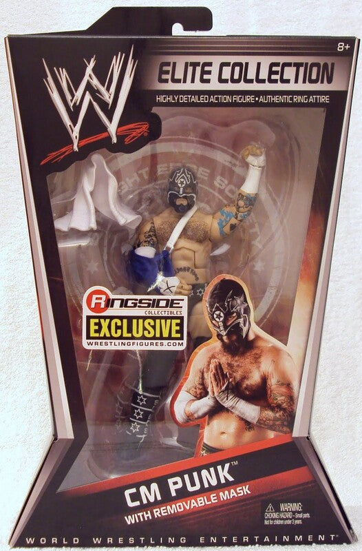 2010 WWE Mattel Elite Collection Ringside Exclusive CM Punk [Straight Edge Society]