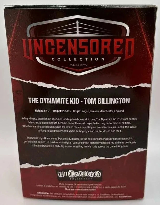 2022 Chella Toys Uncensored Collection Series 1 The Dynamite Kid