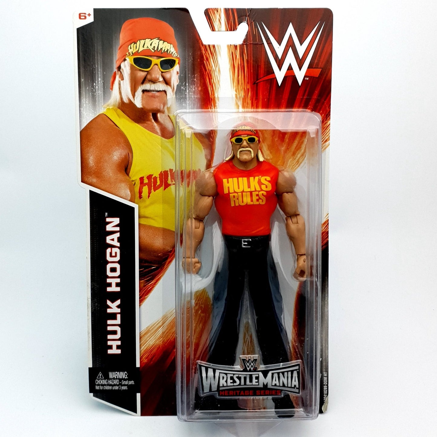 2015 WWE Mattel Basic WrestleMania Heritage Series 3 Hulk Hogan