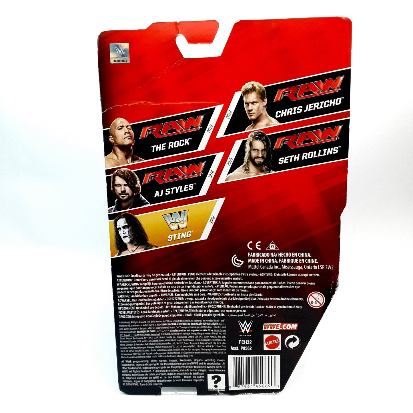 2016 WWE Mattel Basic Series 68B Sting