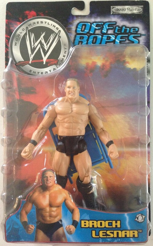 2003 WWE Jakks Pacific Titantron Live Off the Ropes Series 3 Brock Lesnar