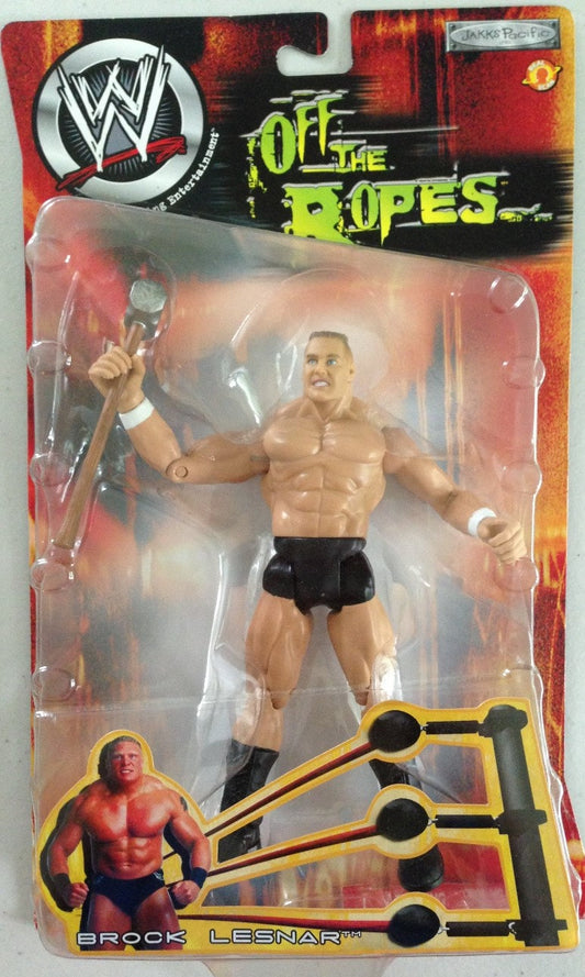 2002 WWE Jakks Pacific Titantron Live Off the Ropes Series 1 Brock Lesnar