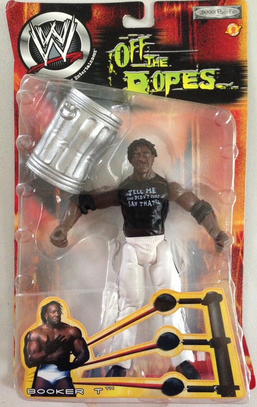 2002 WWE Jakks Pacific Titantron Live Off the Ropes Series 1 Booker T