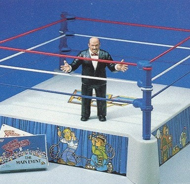 Unreleased WWF LJN Wrestling Superstars Series 3 Mean Gene Okerlund