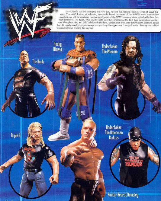 Unreleased WWF Famous Scenes: The Rock, Undertaker & Triple H