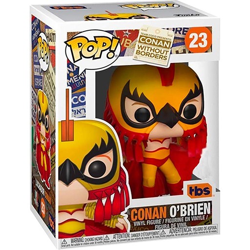 2019 Funko POP! Vinyls 23 Luchador Conan O'Brien