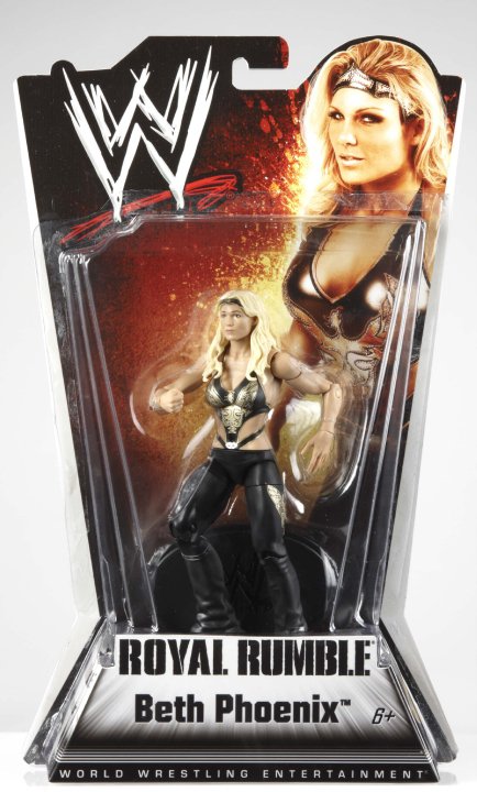 2010 WWE Mattel Basic Royal Rumble Heritage Series 1 Beth Phoenix
