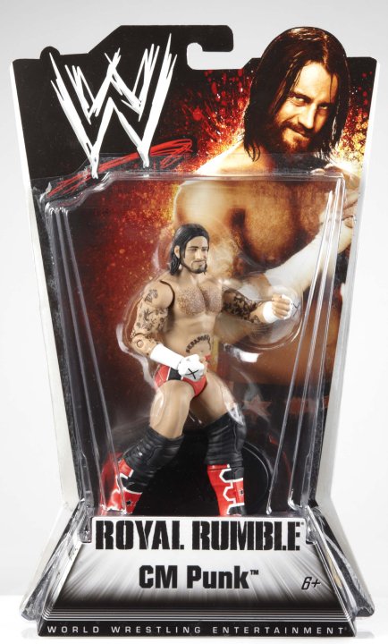 2010 WWE Mattel Basic Royal Rumble Heritage Series 1 CM Punk