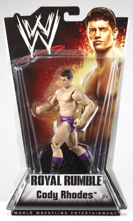 2010 WWE Mattel Basic Royal Rumble Heritage Series 1 Cody Rhodes