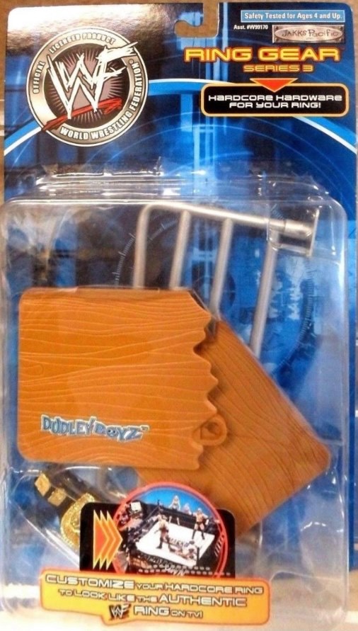 2001 WWF Jakks Pacific Ring Gear Series 3: D-Von, Get the Tables!