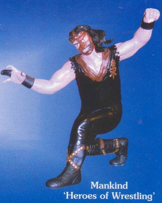 Unreleased WWF Playmates Toys Heroes of Wrestling Mankind Heroes of Wrestling